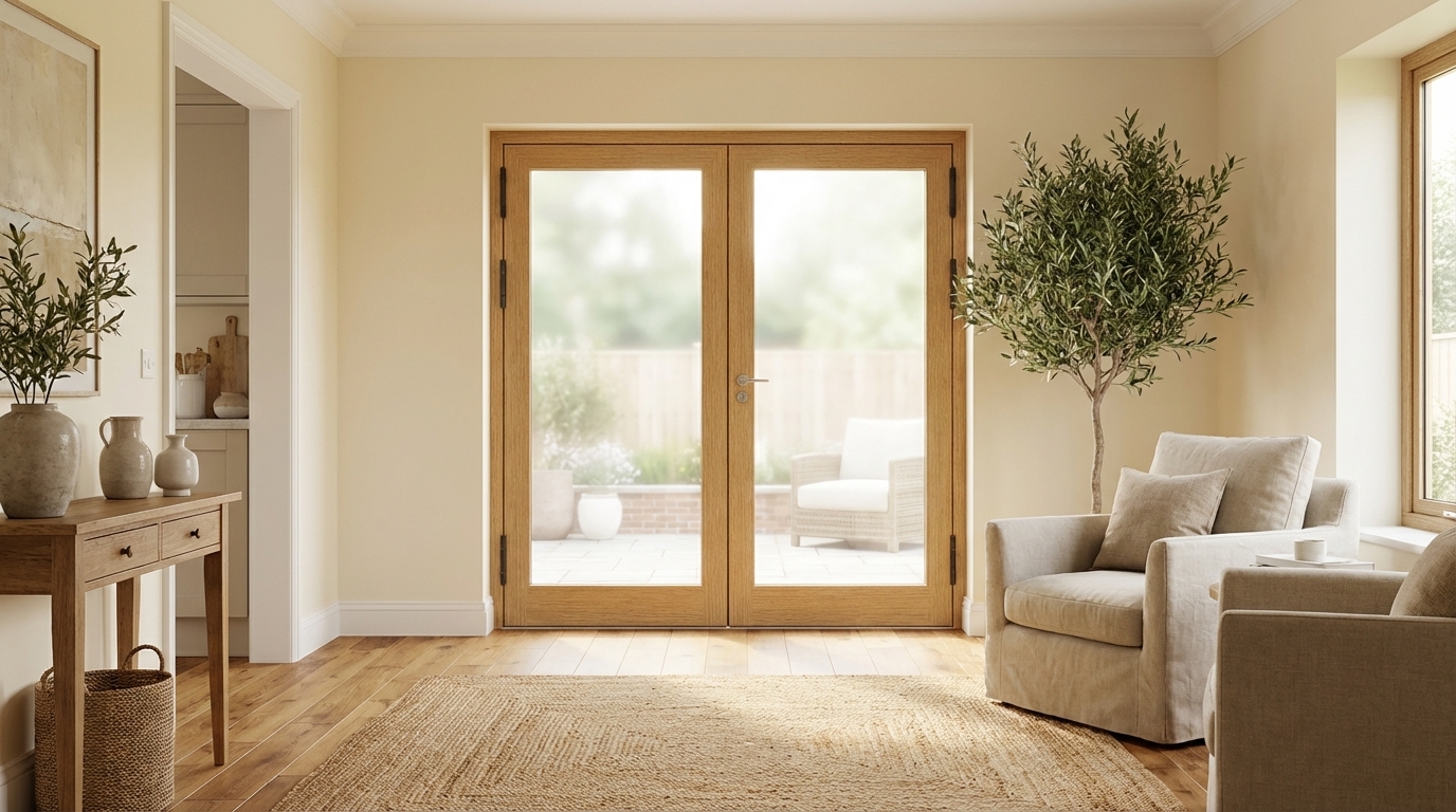 Cửa đi mở xoay 2 cánh TPDoors®