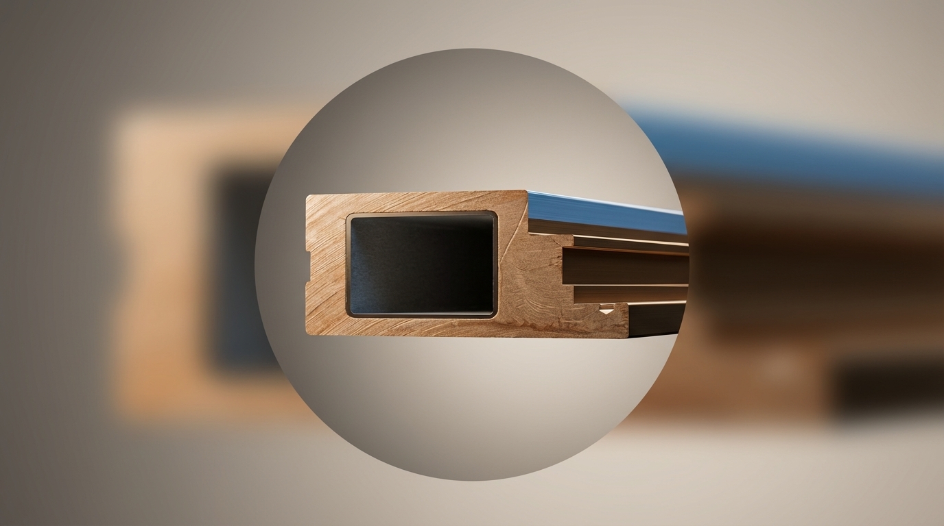 Gỗ Nhựa Lõi Thép Đúc Sẵn – Vật Liệu “Âm Thầm” Nhưng Quyết Định Độ Bền Của Cửa Hiện Đại